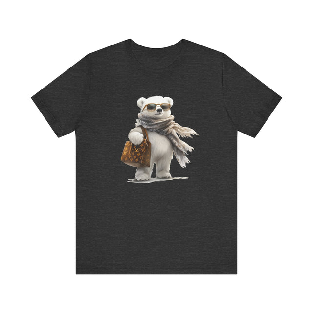 Louis Bear T-Shirt, Fashion Icon Bear T-Shirt, Fashionista Gift