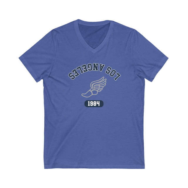 Los Angeles 1984 Vintage Athletic Winged Foot T-Shirt