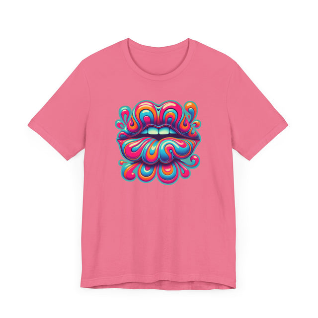 Psychedelic Blue Lips T-shirt