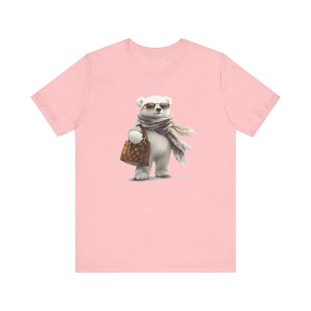 Louis Bear T-Shirt, Fashion Icon Bear T-Shirt, Fashionista Gift