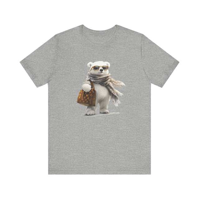 Louis Bear T-Shirt, Fashion Icon Bear T-Shirt, Fashionista Gift