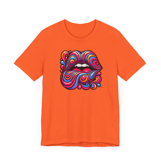 Melting Lips Psychedelic T-shirt