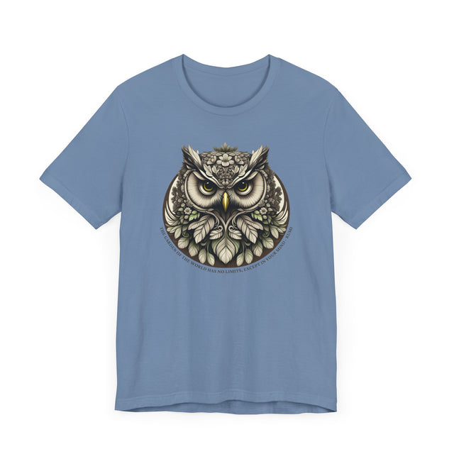 Owl Garden of the World T-shirt, Rumi Shirt