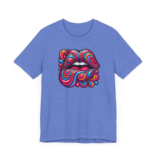 Melting Lips Psychedelic T-shirt