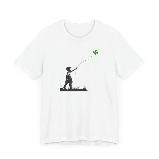 4-Leafed Clover Kite Tee, St Patrick's Day T-shirt