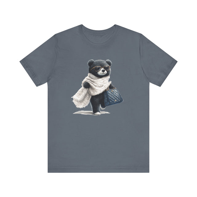 Coco Bear T-Shirt, Fashionista Bear Tee, Great Gift for her, Adorable Fashion Gift