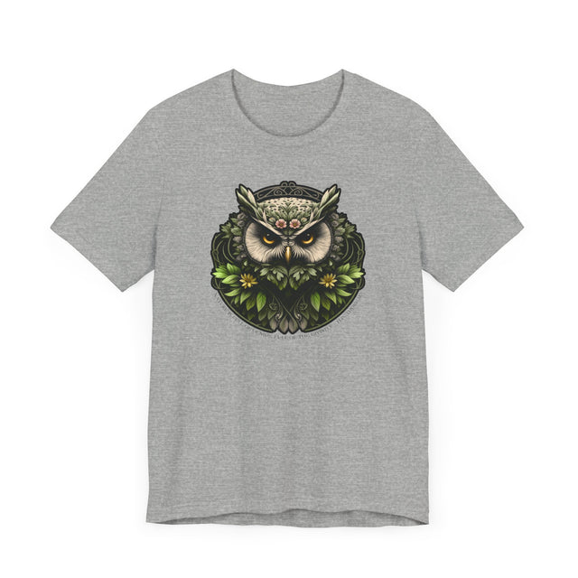 Owl Nature is Full of Genius T-shirt, H.D. Thoreau Shirt