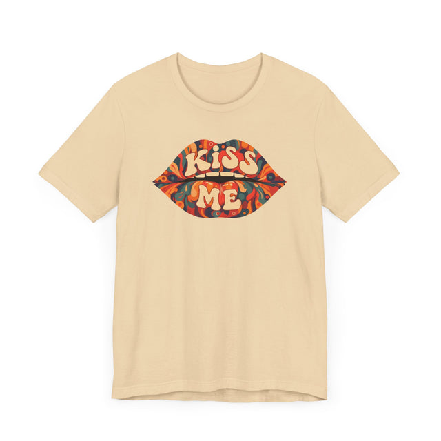 Kiss Me Psychedelic Lips T-shirt