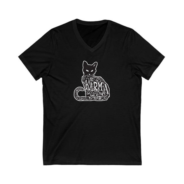 Karma Is A Cat Top, Cute Cat Shirt