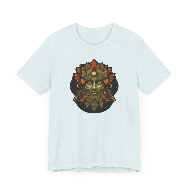 Green Man Fall Tee, Autumn T-shirt