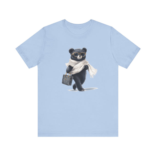 Fashionista Bear T-Shirt, Fashion Bear too, Fashion Gift, Gift For Her