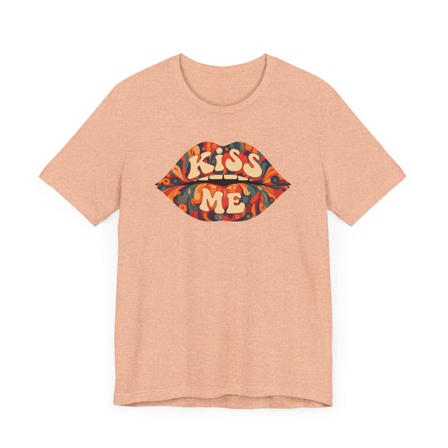 Kiss Me Psychedelic Lips T-shirt