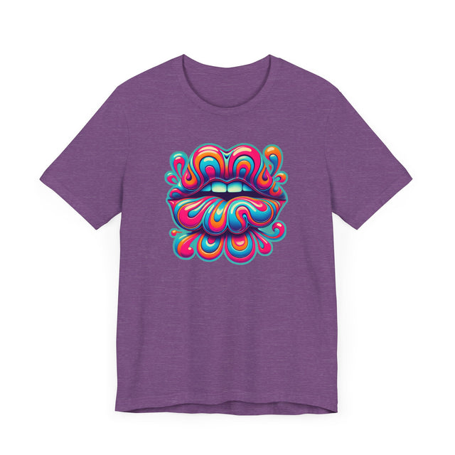 Psychedelic Blue Lips T-shirt