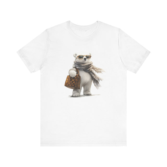 Louis Bear T-Shirt, Fashion Icon Bear T-Shirt, Fashionista Gift