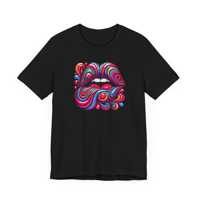 Melting Lips Psychedelic T-shirt