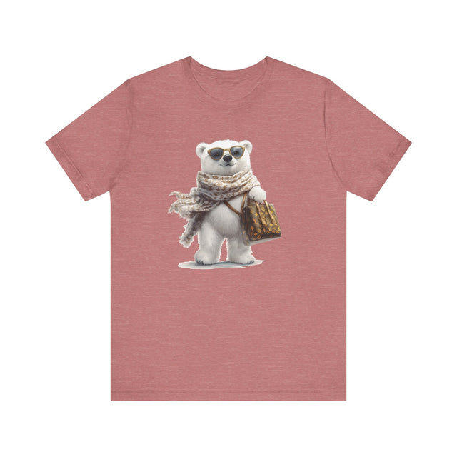 Louis Bear too Tee, Fashion Teddy Bear T-Shirt, Fashion Gift For Her, Paris Fashion Bear