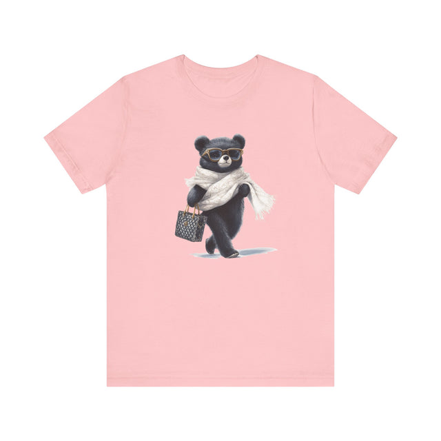 Fashionista Bear T-Shirt, Fashion Bear too, Fashion Gift, Gift For Her