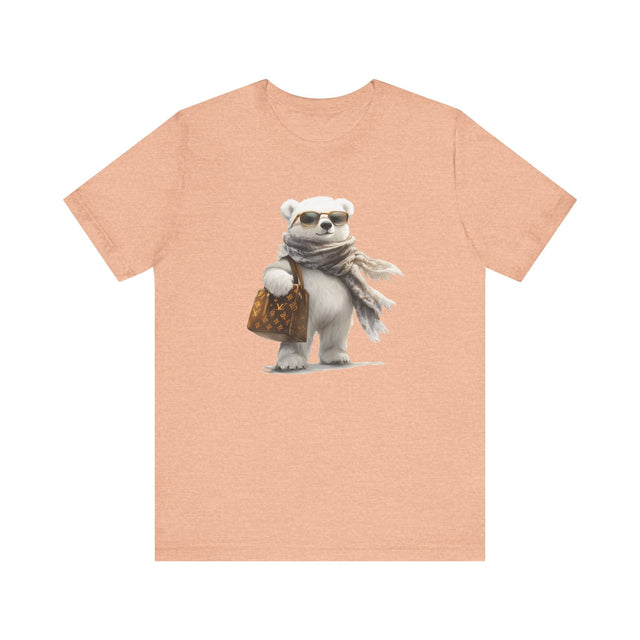 Louis Bear T-Shirt, Fashion Icon Bear T-Shirt, Fashionista Gift