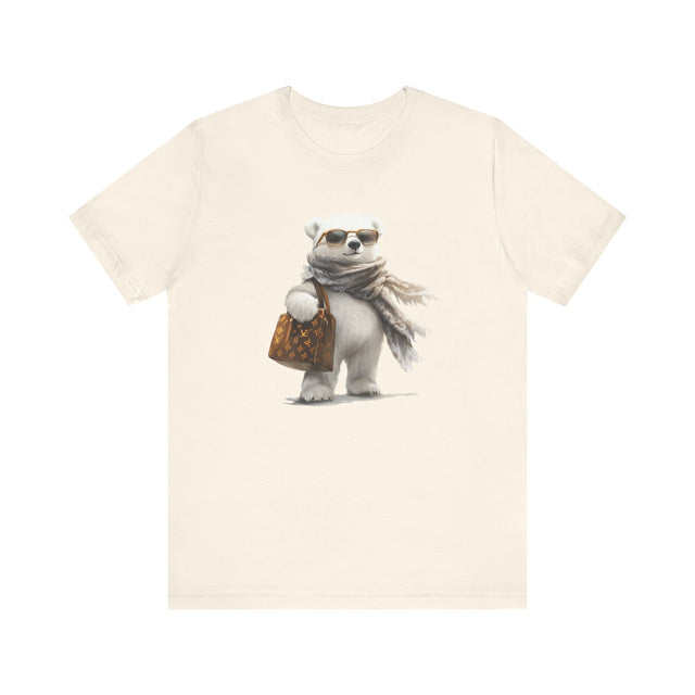 Louis Bear T-Shirt, Fashion Icon Bear T-Shirt, Fashionista Gift