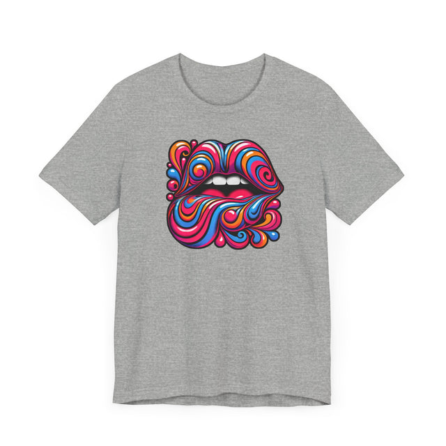 Melting Lips Psychedelic T-shirt