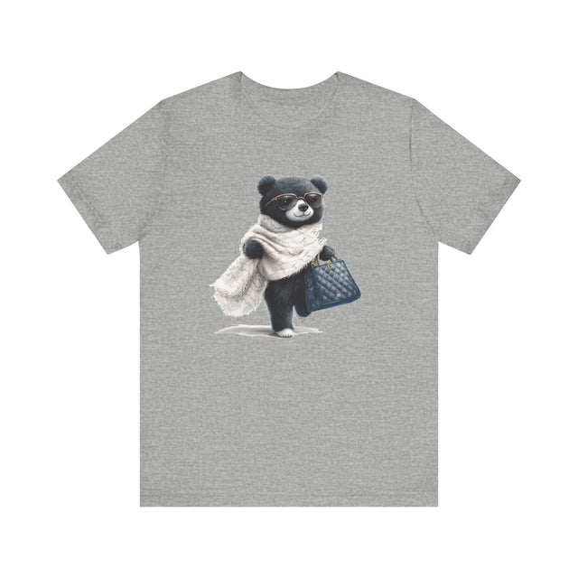 Coco Bear T-Shirt, Fashionista Bear Tee, Great Gift for her, Adorable Fashion Gift