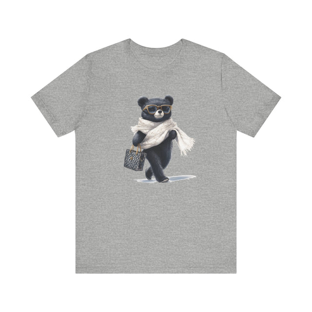 Fashionista Bear T-Shirt, Fashion Bear too, Fashion Gift, Gift For Her