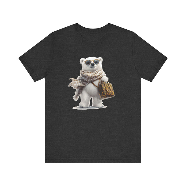 Louis Bear too Tee, Fashion Teddy Bear T-Shirt, Fashion Gift For Her, Paris Fashion Bear