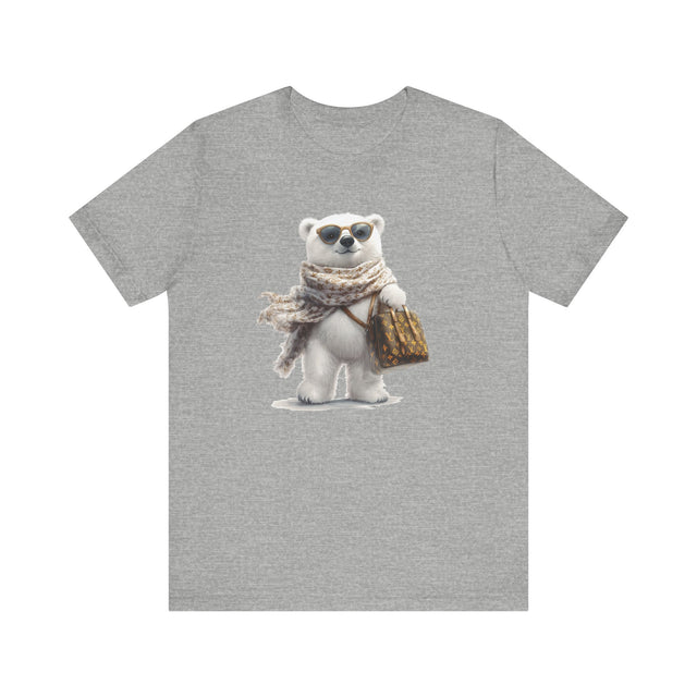 Louis Bear too Tee, Fashion Teddy Bear T-Shirt, Fashion Gift For Her, Paris Fashion Bear