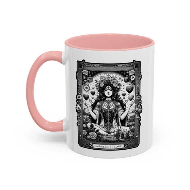 Empress of Love,Tarot card mug,Tarot Reader Gift,Witchy Mug,Celestial Astrology,Tarot Lover Gift,Valentines Day Gift,Mother's Day Gift