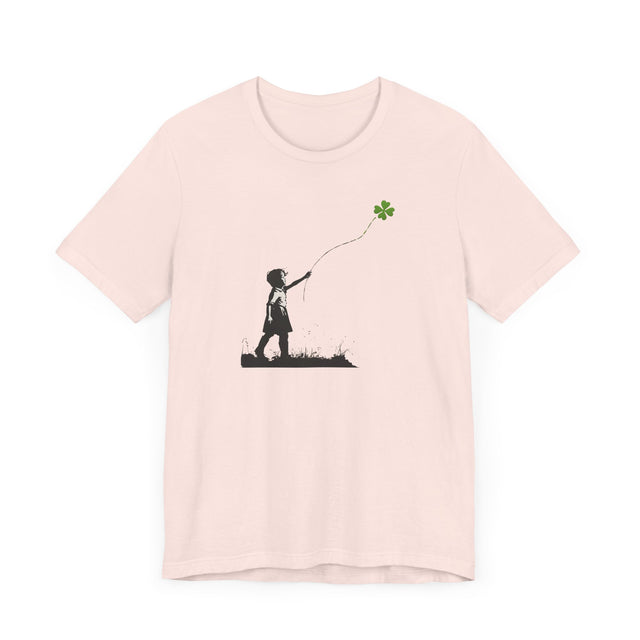 4-Leafed Clover Kite Tee, St Patrick's Day T-shirt