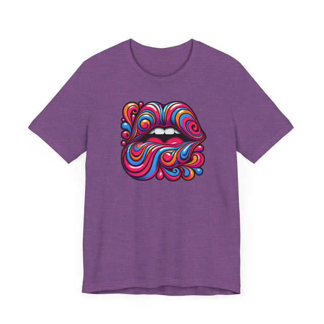 Melting Lips Psychedelic T-shirt