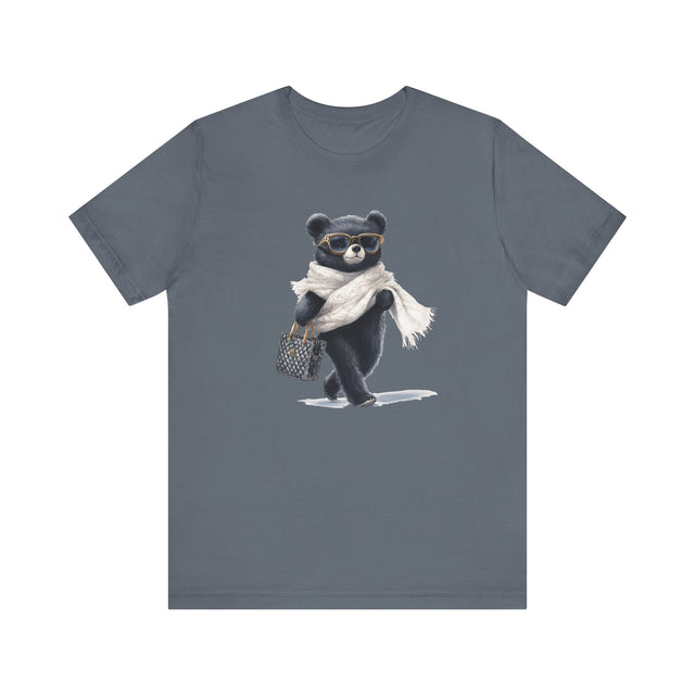 Fashionista Bear T-Shirt, Fashion Bear too, Fashion Gift, Gift For Her