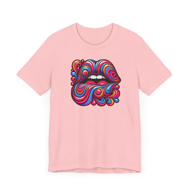 Melting Lips Psychedelic T-shirt