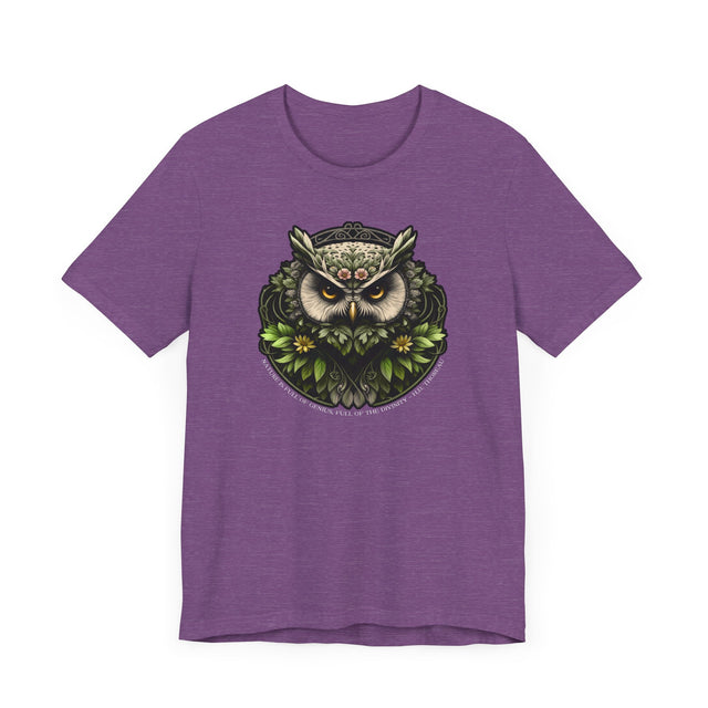 Owl Nature is Full of Genius T-shirt, H.D. Thoreau Shirt