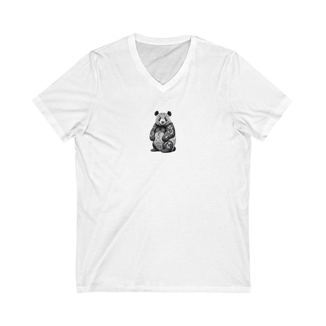 Panda T-shirt, Panda Art Shirt, Filigree Art Collection, Panda tee