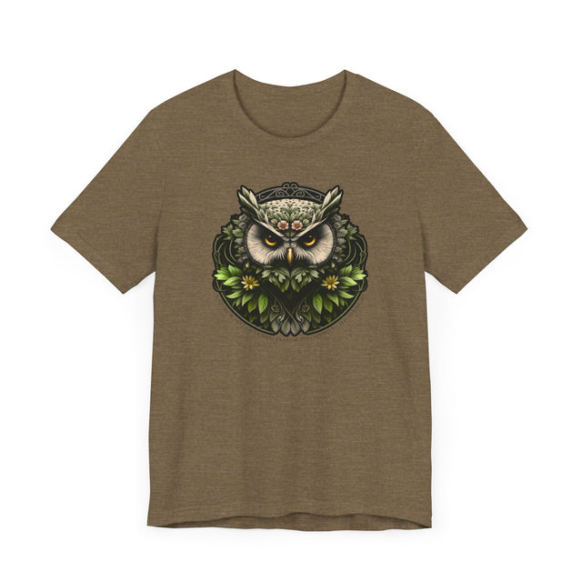 Owl Nature is Full of Genius T-shirt, H.D. Thoreau Shirt