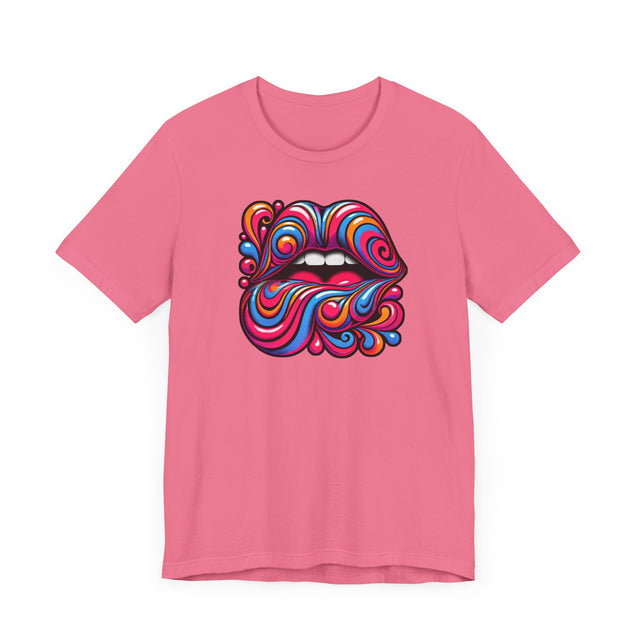 Melting Lips Psychedelic T-shirt