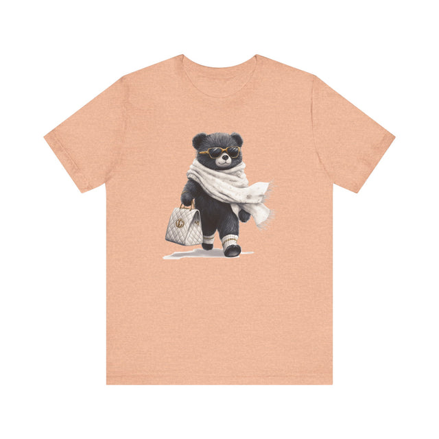 Fashionista Bear T-Shirt, 5th Ave Fashion Bear, Adorable Fashion gift