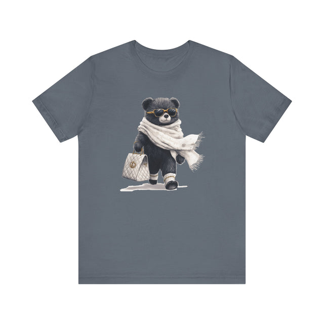 Fashionista Bear T-Shirt, 5th Ave Fashion Bear, Adorable Fashion gift