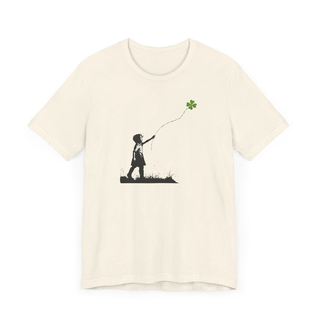 4-Leafed Clover Kite Tee, St Patrick's Day T-shirt