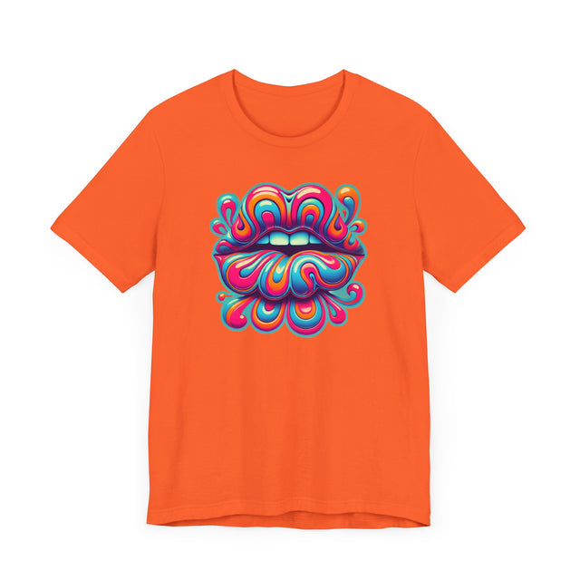 Psychedelic Blue Lips T-shirt