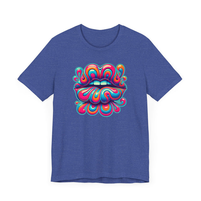 Psychedelic Blue Lips T-shirt