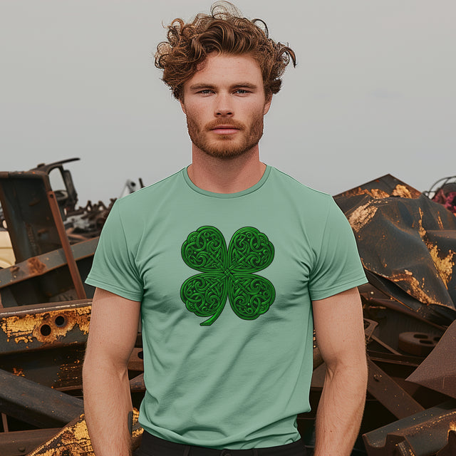 Celtic Knot Shamrock Tee, St Patrick's Day T-shirt