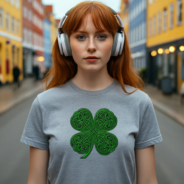 Celtic Knot Shamrock Tee, St Patrick's Day T-shirt