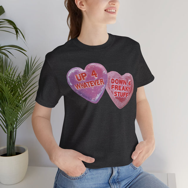 Valentine's Candy Heart Shirt, Freaky Valentine