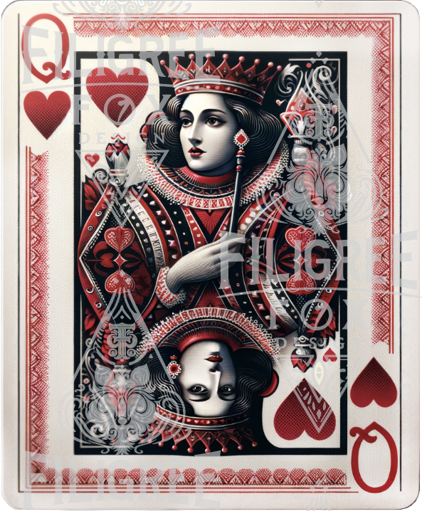 Queen of Hearts,Playing card mug,Mother's Day Gift,Card Player Cup,Valentine's Gift,Gift for her,New Mom Gift,Gift for Wife,Poker shirt